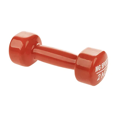 دمبل بدنسازی ایروبیک بانوان روکش دار تکی 2 کیلویی MG SPORT