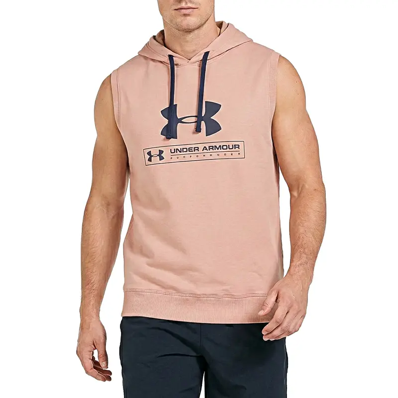 هودی کلاه دار آستین حلقه ای مردانه ایران اسپورتر طرح آندرامور