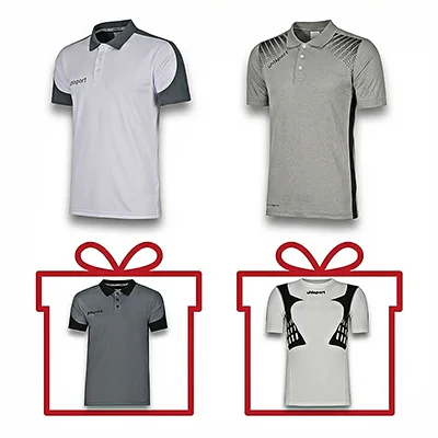 ست پیشنهادی ورزشی پسرانه پولوشرت آلشپرت اصلی مناسب سایز قد 170-165 سانتیمتر در 2 رنگ مختلف+ 2 عدد تیشرت رایگان (2+2)هدیه