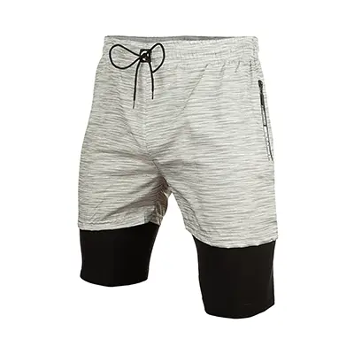 شلوارک کشاله دار مردانه طرح نایک Just Do it | طوسی