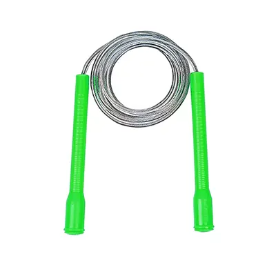 طناب ورزشی بدنسازی تن زیب سیمی روکشدار6 میل