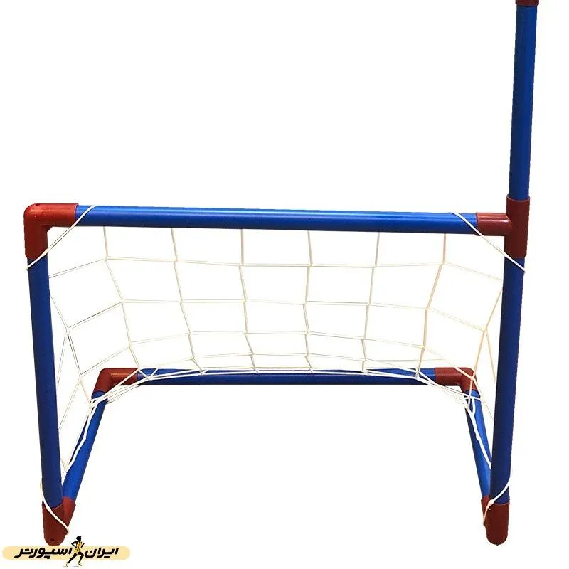 دروازه آموزشی فوتبال و حلقه بسکتبال بچه گانه آپارتمانی بازی ساز
