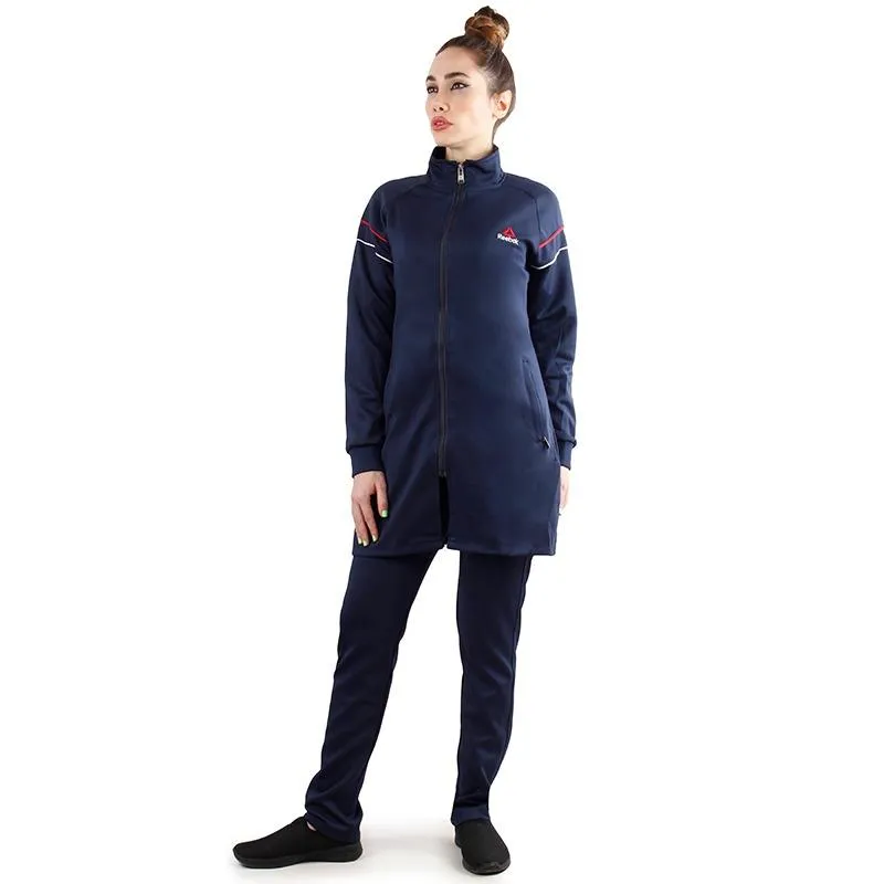 ست مانتو شلوار ورزشی زنانه طرح ریبوک L-330 NZD