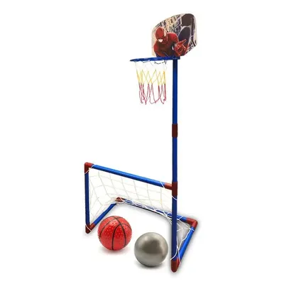 دروازه آموزشی فوتبال و حلقه بسکتبال بچه گانه آپارتمانی بازی ساز