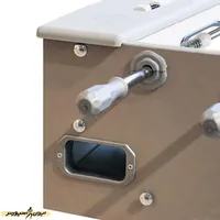 میز فوتبالدستی فاس گلم دسته تلسکوپی کف شیشه ای