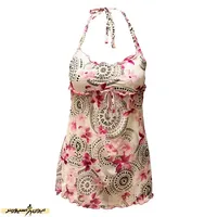 مایو شنا زنانه سه تکه Patterned