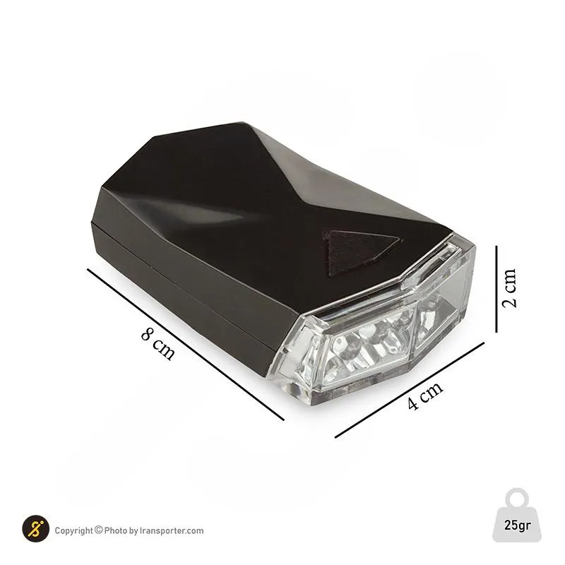 ست چراغ دوچرخه اوکی جلو و عقب XC-988115