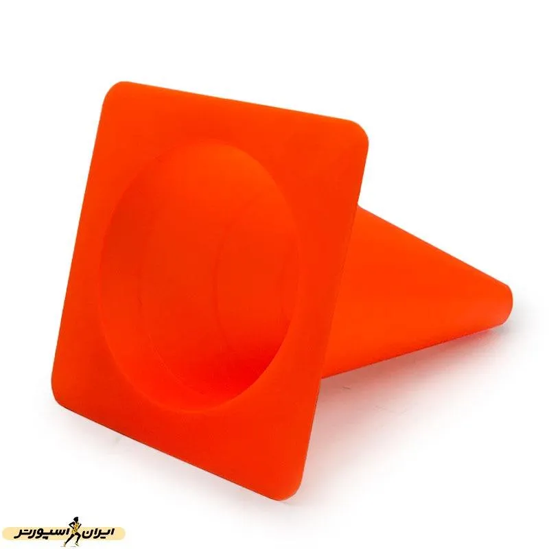 مانع تمرین فوتبال مخروطی 30 سانتیمتری ژله ای بسته 5 عددی