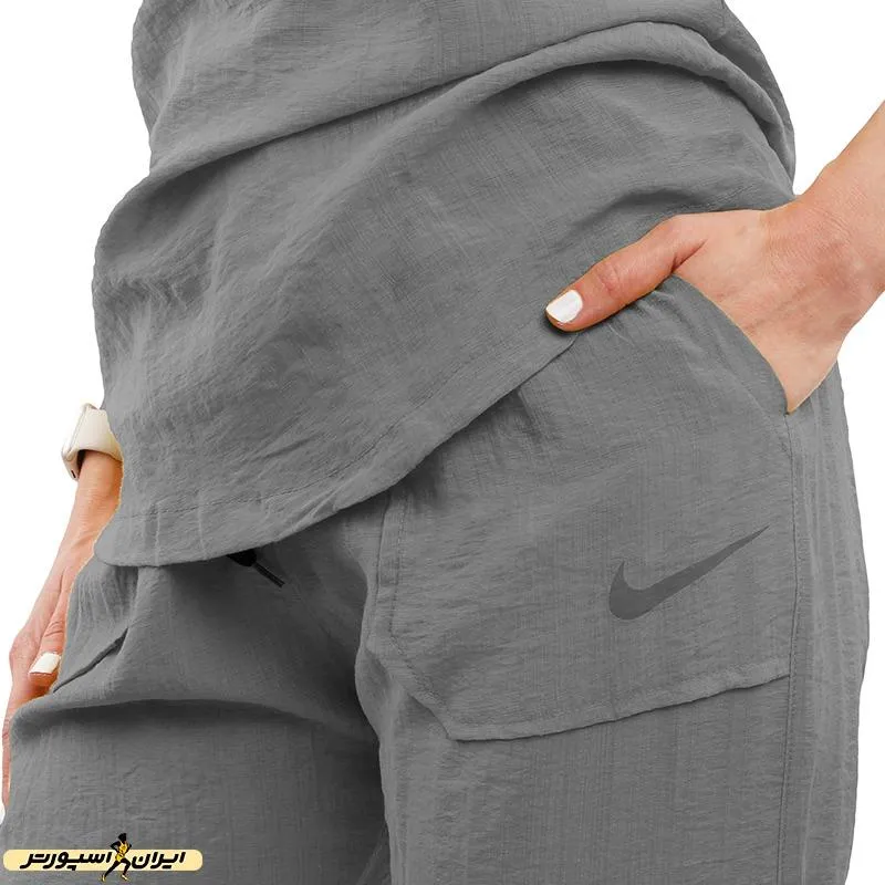 شلوار اسپرت زنانه طرح نایک اسلش مچ دار بابوس