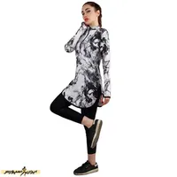 تونیک نیم زیپ زنانه طرح نایک