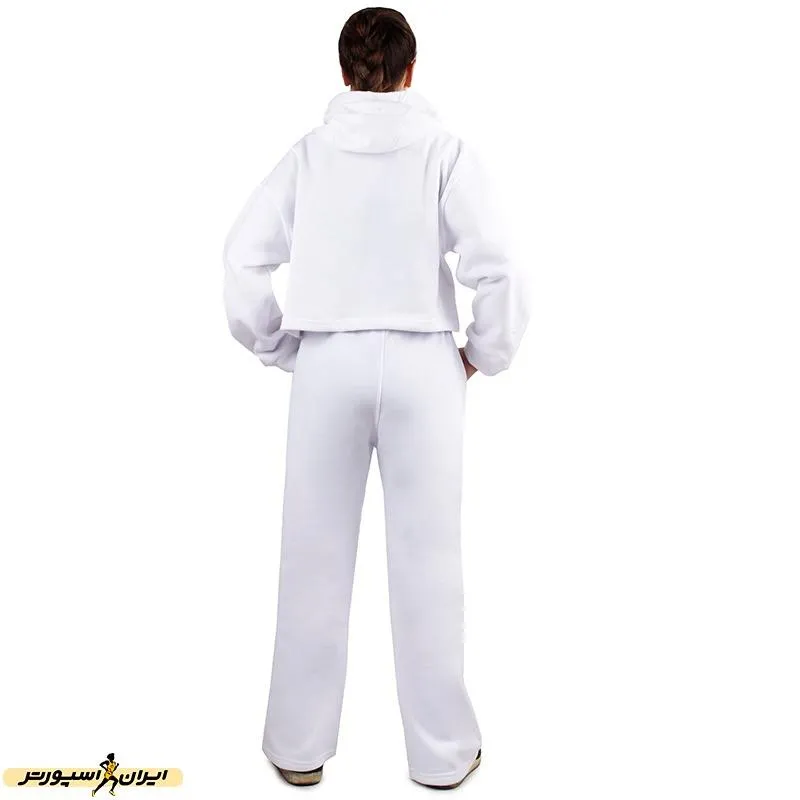 ست نیم تنه شلوار زنانه طرح جردن هودی اسلش کلاه دار23