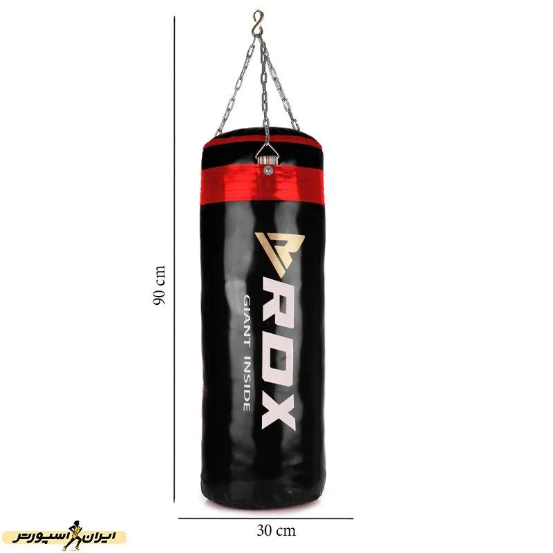 کیسه بوکس کانتینری آویز دار زنجیری RDX 90*30