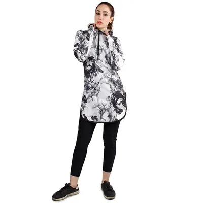 تونیک نیم زیپ زنانه طرح نایک