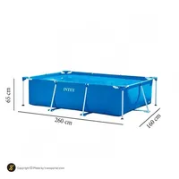 استخر غیربادی اینتکس پیش ساخته فریم دار 28271