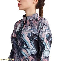 تونیک نیم زیپ زنانه طرح نایک