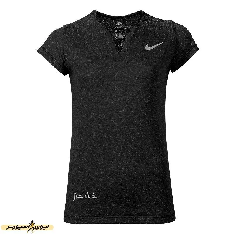 ست تیشرت شلوار ورزشی زنانه طرح نایک کوتاه  Just Do it ANG