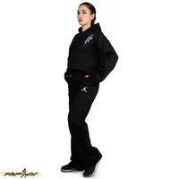 ست نیم تنه شلوار زنانه طرح جردن هودی اسلش کلاه دار23