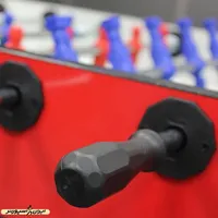 میز فوتبالدستی فاس تورنادو دسته تلسکوپی کف شیشه ای