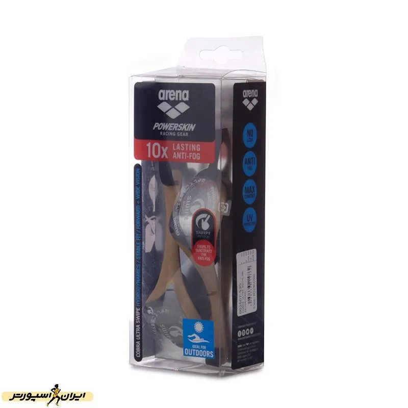 عینک شنا آرنا Cobra Ultra Swipe Mirror Outdoor