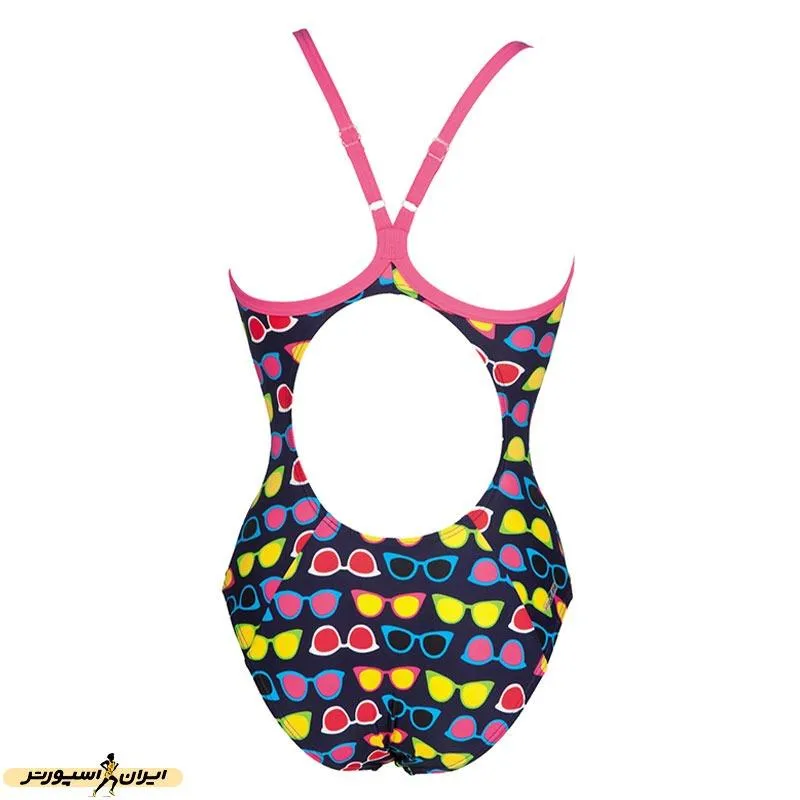 مایو شنا زنانه یک تکه آرنا پشت قهرمانی Sun Glasses