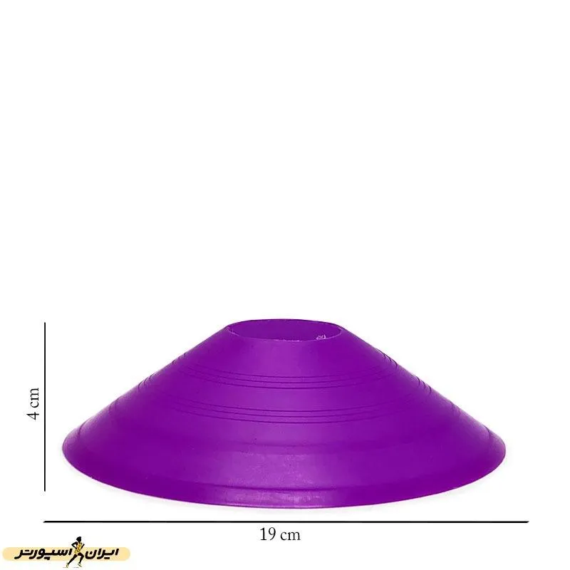 مانع تمرین فوتبال بشقابی کنز ژله ای بسته 10 عددی DST