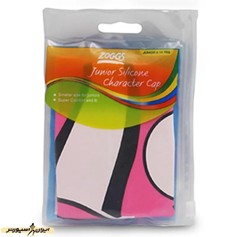 کلاه شنا بچه گانه زاگز Silicone Character HMK