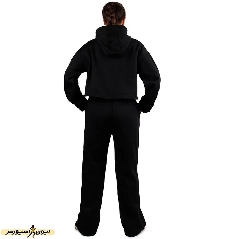 ست نیم تنه شلوار زنانه طرح جردن هودی اسلش کلاه دار23