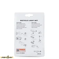 ست چراغ دوچرخه اوکی جلو و عقب XC-988905