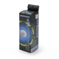 توپ پینگ پنگ دونیک 3 ستاره ABS بسته 3 عددی HGH