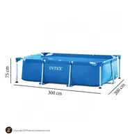 استخر غیربادی اینتکس پیش ساخته فریم دار  28272