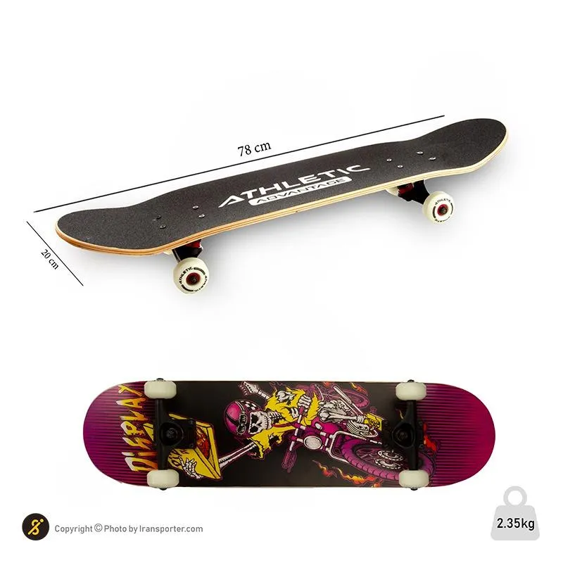 اسکیت برد نمایشی 711Athletic بزرگ ABEC-9 ATH