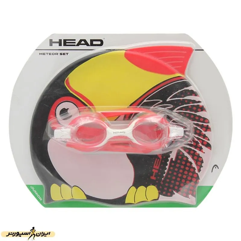 عینک شنا و کلاه شنا ست هد 451020