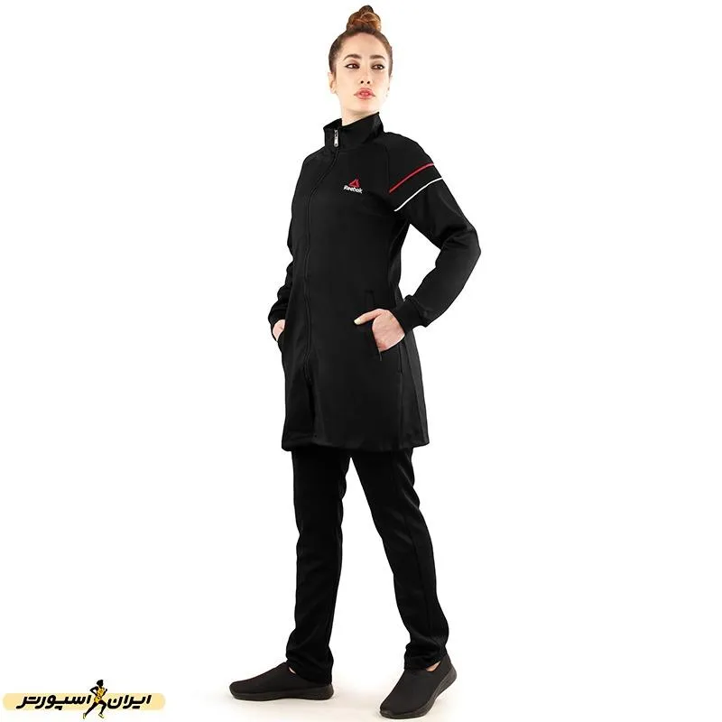 ست مانتو شلوار ورزشی زنانه طرح ریبوک L-330 NZD
