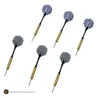 تخته دارت سوزنی17 اینچ FLOCKED BL-17113 میله ای