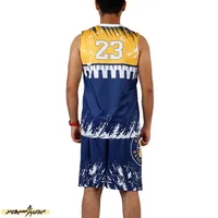 ست رکابی شلوارک بسکتبال UTAH JAZZ NZD