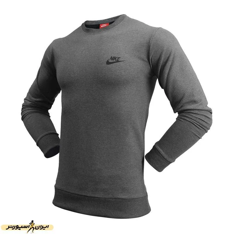 بلوز ورزشی مردانه آستین بلند طرح نایک فیت
