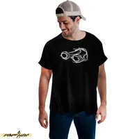 تیشرت ورزشی شنا فشن لاین SWM04