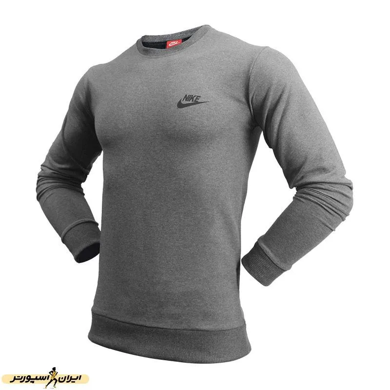 بلوز ورزشی مردانه آستین بلند طرح نایک فیت