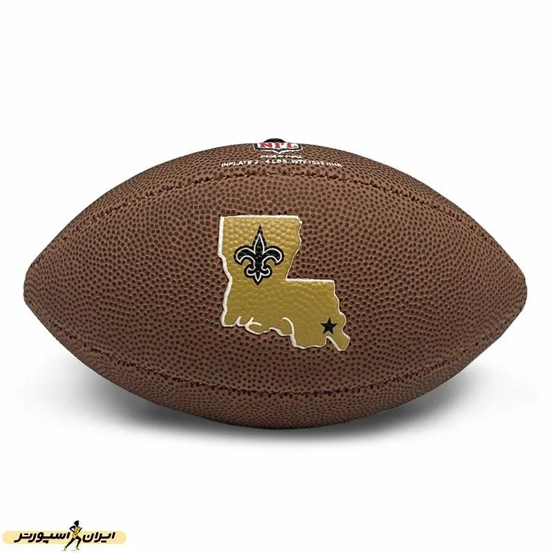 توپ آموزشی فوتبال آمریکائی مینی ویلسون راگبی SAINTS