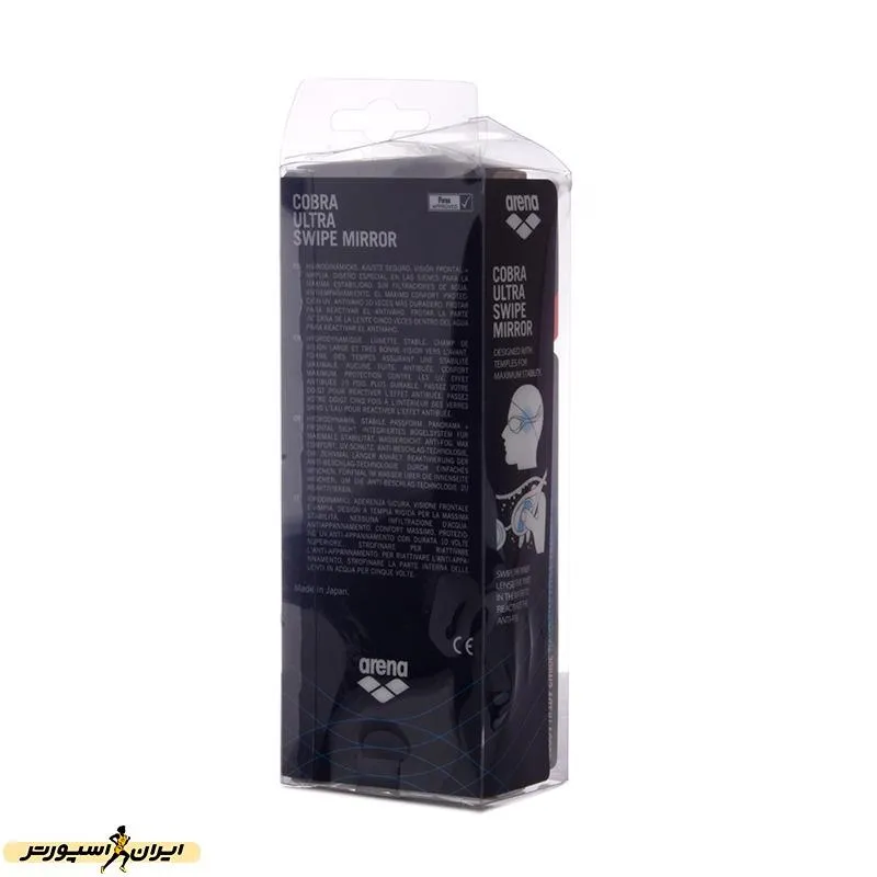 عینک شنا آرنا Cobra Ultra Swipe Mirror Indoor HMK