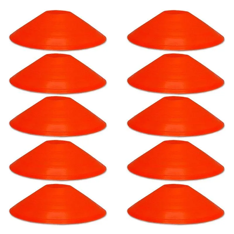 مانع تمرین فوتبال بشقابی کنز ژله ای بسته 10 عددی DST