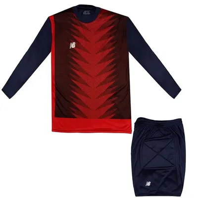 ست پیراهن شورت فوتبال گلری مردانه طرح نیو بالانس