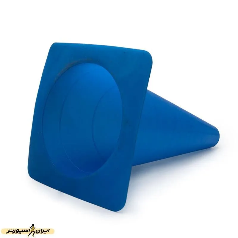 مانع تمرین فوتبال مخروطی 30 سانتیمتری ژله ای بسته 5 عددی