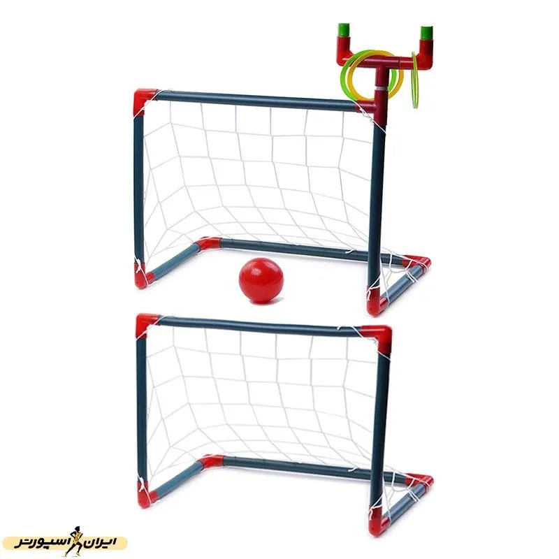 دروازه آموزشی فوتبال و حلقه پرتاب بچه گانه آپارتمانی 5 ستاره