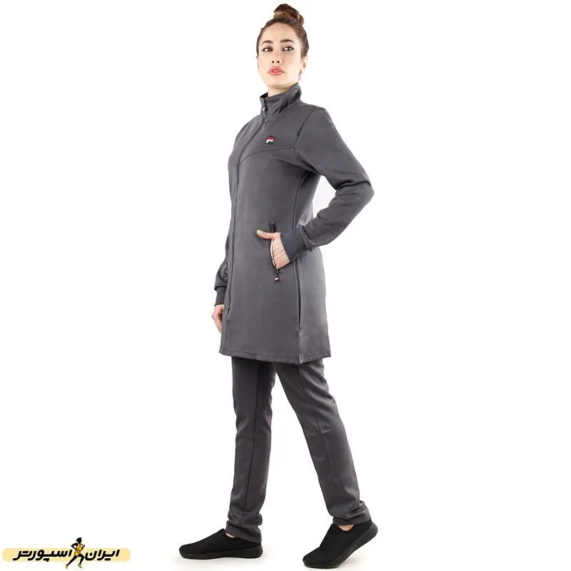 ست مانتو شلوار ورزشی زنانه طرح فیلا L9558 NZD