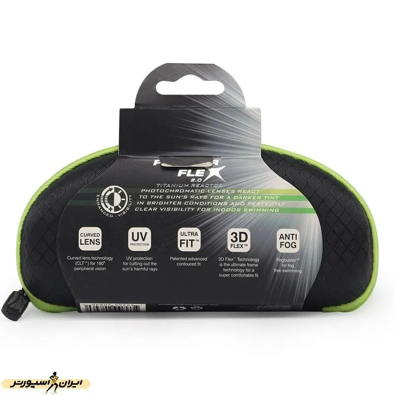 عینک شنا زاگز Predator Flex Titanium HMK