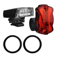 ست چراغ دوچرخه اوکی جلو و عقب XC-988905