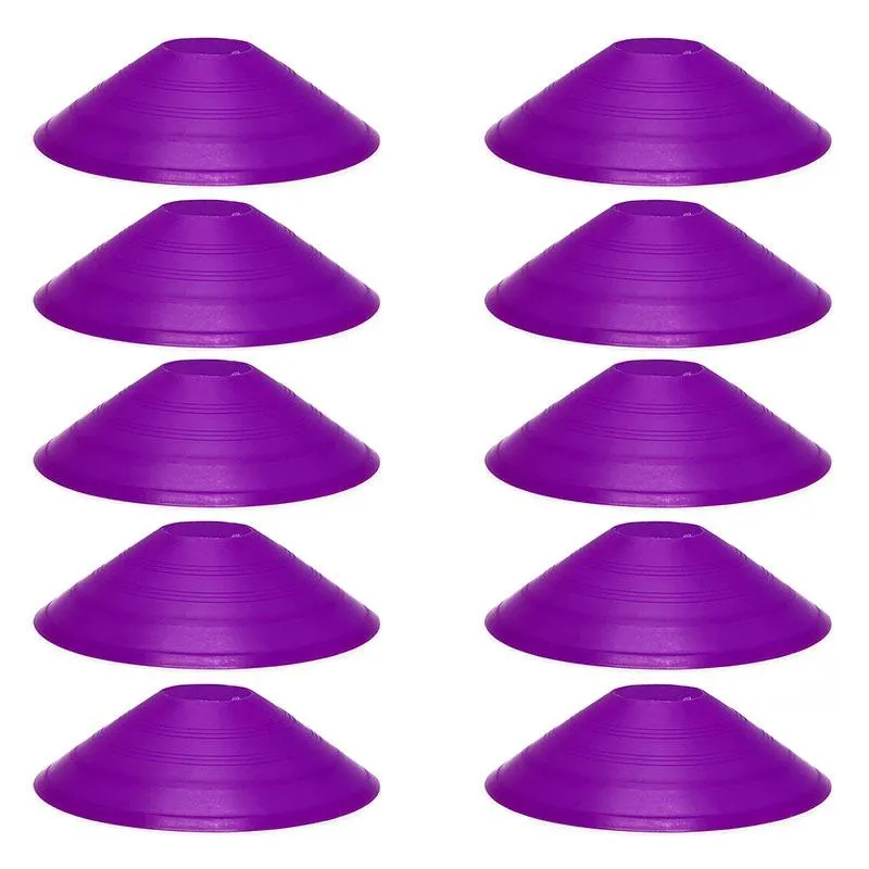 مانع تمرین فوتبال بشقابی کنز ژله ای بسته 10 عددی DST