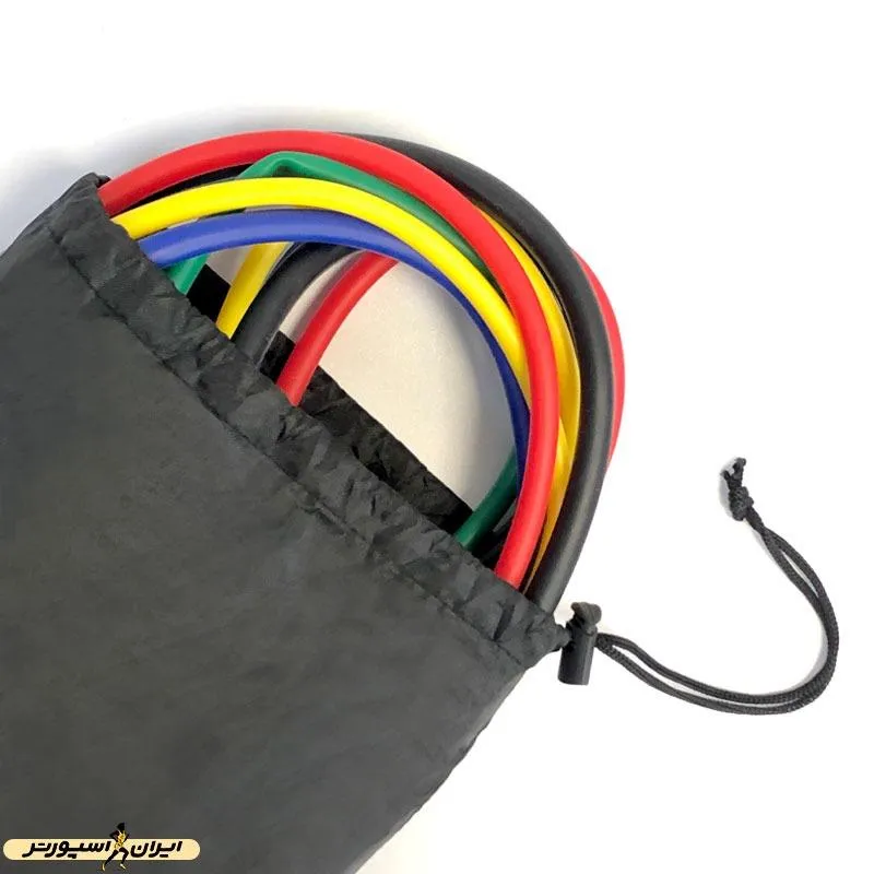 ست کش بدنسازی مقاومتی CX پنج رشته GRD A سایز 1/1متری