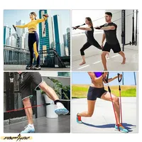 ست کش بدنسازی مقاومتی CX پنج رشته GRD A سایز 1/1متری